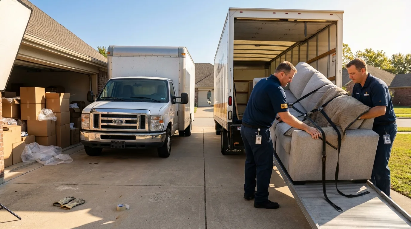 DIY truck vs professional crew comparison in Duncanville