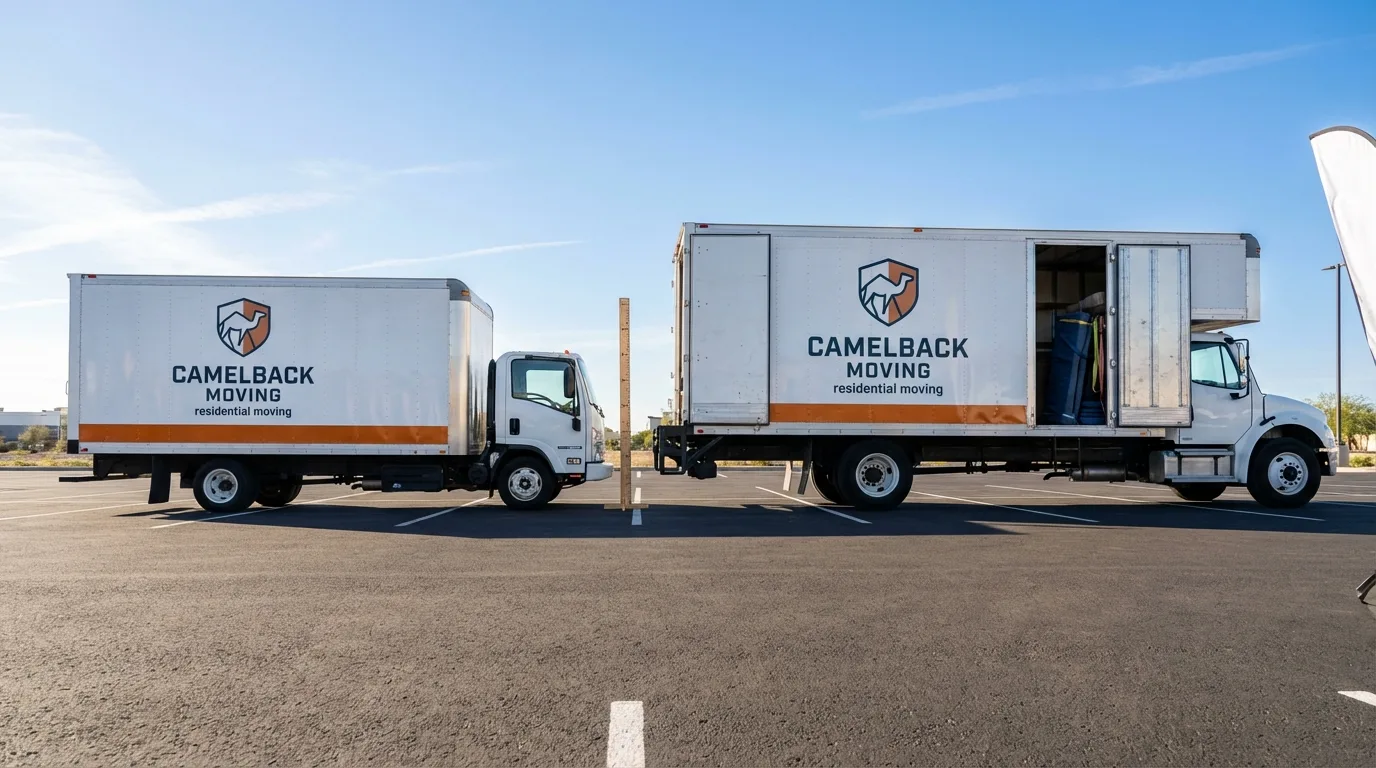 Moving truck size capacity guide in Duncanville